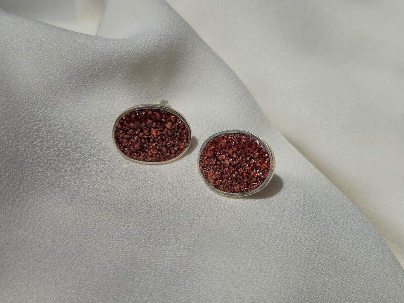 The author's cufflinks